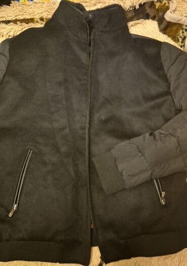 ferrucci saat qiymetleri: Enrico Rosetti kişi kurtkası - Rəng: qara (daxili astar tünd qırmızı) — 1