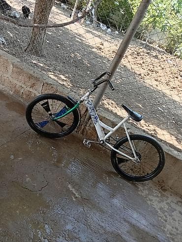 qara canta: BMX tərzli uşaq/yeniyetmə velosipedi - Çərçivə: polad, ağ rəngdə — 7