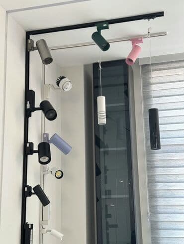 Reys işıqlandırma sistemi. Reysin metrəsi 3.2 azn. İşıq aksesuarları