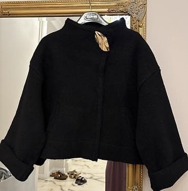 Palto, Zara, S, M, L, rəng - Qara lalafo.az -da Palto, Zara, S, M, L, rəng - Qara
