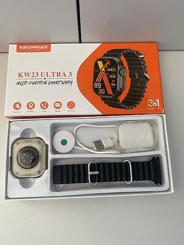 İşlənmiş, Smart saat, Sensor ekran, rəng - Qara — 5