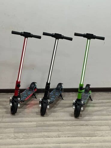 купить электросамокат: Uşaqlar üçün 6,5 düymlük Litium İki Təkərli Elektrikli Skuter Əsas — 4