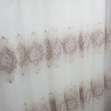 ev üçün pərdələr: Türkiyə istehsalı pərdələri - 1 metrəsi 15 - 20 - 25 manat, Modern — 9