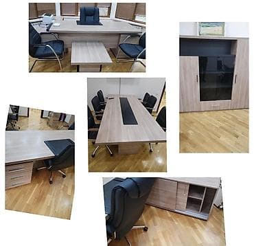 Ofis oturacaqları: Kod 99 11 Ofis mebili desd satilir 1800 azn Kreslo daxil hamisi — 1