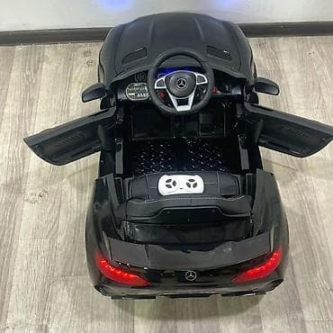 şaxta baba hədiyyələri: Uşaq üçün elektrikli mini avtomobil – Mercedes üslubunda, model FT-998 — 4