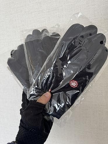 Спорт и отдых: Qış üçün isti əlcəklər – qara rəng - Material: yumşaq flis (içlik tam — 8