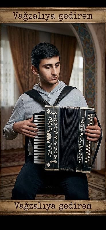 Qarmon( zakaz) və sintizatorda( profseonal) ifa xidməti. Kafedə