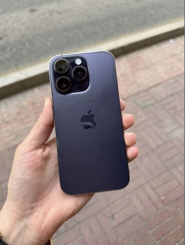 IPhone 14 Pro, 256 GB, Blue Titanium, Simsiz şarj, Face ID, Sənədlərlə lalafo.az -da IPhone 14 Pro, 256 GB, Blue Titanium, Simsiz şarj, Face ID, Sənədlərlə
