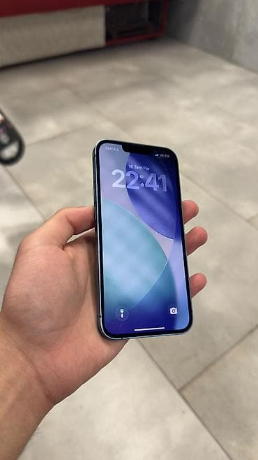 IPhone 13, 128 ГБ, Голубой, Гарантия, Беспроводная зарядка, Face ID — 2