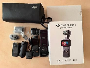 mini prosessor: DJI Osmo Pocket 3 – Creator Combo dəsti Çox az istifadə edilib — 1
