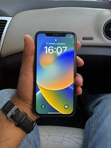 iphone 15 plus: IPhone X, 256 GB, Mavi, Zəmanət — 6