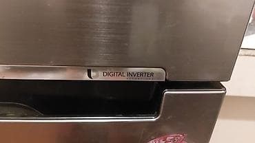 Б/у 2 двери Samsung Холодильник Продажа, цвет - Серебристый — 4