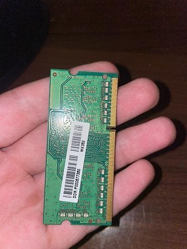 iphone x bu: Noutbuk üçün Samsung DDR3 RAM yaddaş modulu. Əsas xüsusiyyətlər: - — 1