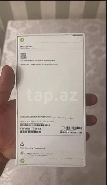 prius dinamik: IPhone 17 Pro Max, 256 GB, Deep Purple, Face ID — 3