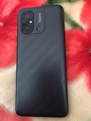 Redmi 12C, 128 GB, rəng - Qara, Barmaq izi