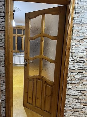 xalis bal: 4eded dir Biri 40 Taxta iç otaq qapısı - Material: təbii ağac (şam — 2