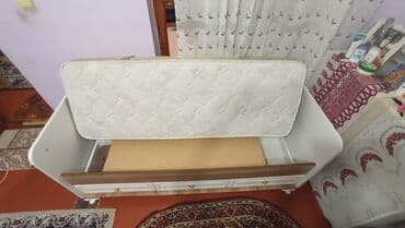 Çarpayılar: Təknəfərlik çarpayı, Bazasız, Matras ilə, Siyirməli — 3