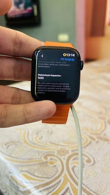 qol sahatlari: Smart saat, Smart, Sensor ekran, rəng - Narıncı — 3