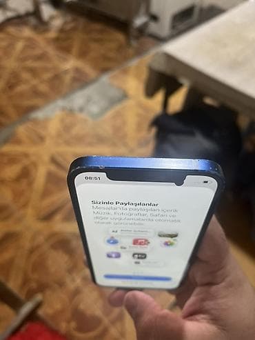 iphone 4s plata: IPhone 12, 128 GB, Mavi, Face ID — 6