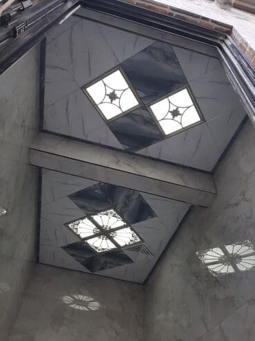 подвесной потолок в ванной: Asma tavan, Suyadavamlı, Ödənişli quraşdırma — 35