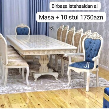 столы и стулья для гостинной цены: Masa stol stul desti — 1