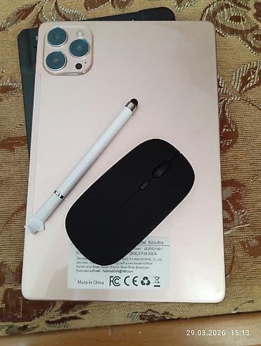 bakcell mifi modem: CMX S26Ultra planşet - Model: S26Ultra (CMX) - Rəng: qızılı/şampan - — 4