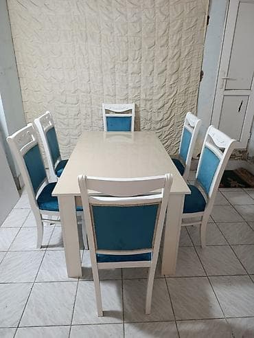 Mdf Masa desti tam ideal vəziyyətdə oturacaqlar temiz taxtadan qiymət — 3