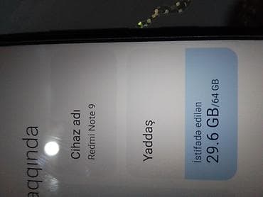 teləfonlar: Redmi Note 9, 64 GB, rəng - Mavi, İki sim kartlı — 8