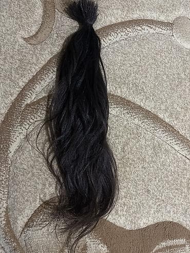 su iti yağı: Təbii insan saçı – qara rəng, dalğalı - Növ: kəsilmiş təbii insan — 3