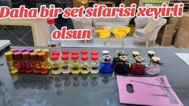 Parfüm yağı seti – qarışdırma və doldurma üçün tam paket - Müxtəlif