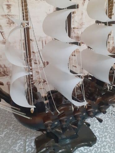 заказать модель машины: Tacin ustunde gemi El isi agacdan — 3