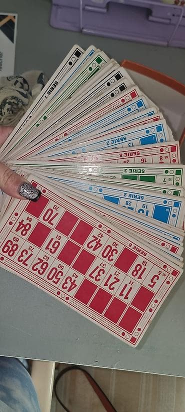 idman mehsullari: Məhsul: Stolüstü “Loto”/“Bingo” dəsti Hərşey bir yerdə Tərkib: - — 3