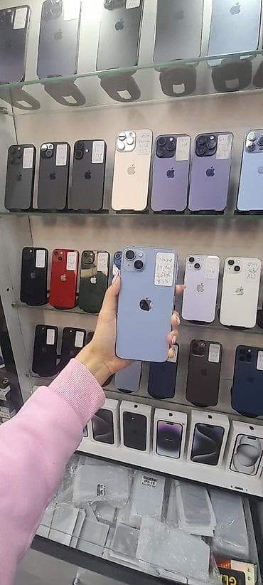 samsung galaxy cdma: IPhone 14 Plus, 256 ГБ, Голубой, Face ID — 1