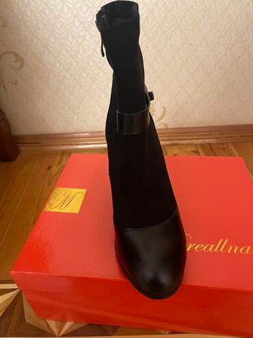 brend qadin ayaqqabilari: Ölçü: 38, rəng - Qara, Yeni — 2