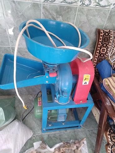 Taxıl və yem üyüdən elektrikli dəyirman - Təyinat: buğda, arpa