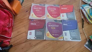 Test toplusu kitabları dəsti - Nəşriyyat: “Abituriyent” (Dövlət