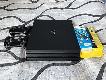 Elektronika: Sony PlayStation 4 Pro : 1TB YADDAS 12Ay Qizil Zemanet 2 Tam orginal — 2