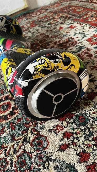 Rəngarəng “graffiti” dizaynlı hoverboard (self-balance skuter) coxdan — 3