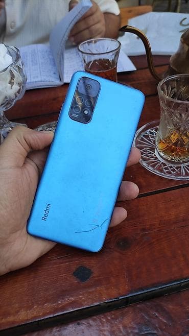 redmi note 8 pro 464: Redmi Note, 128 GB, rəng - Göy, Qırıq — 1