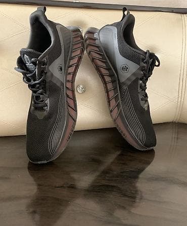 ayaggabı: Lumberjack kişi idman ayaqqabısı - Rəng: qara/boz detallı - Model — 3