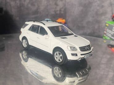metbex tavan modelleri: Коллекционная модель Mercedes-Benz ML500 W164 white 2007 DeAgostini — 3