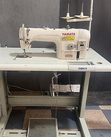 tikiş: YAMATA sənaye tikiş maşını – stolüstü komplekt - Brend/model: YAMATA — 1