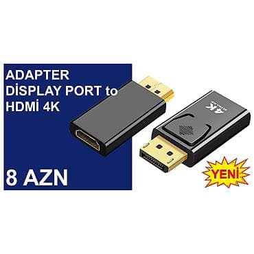 Display Port Adapterlər/Konverterlər (Çeviricilər) ⭐Display Port to — 7
