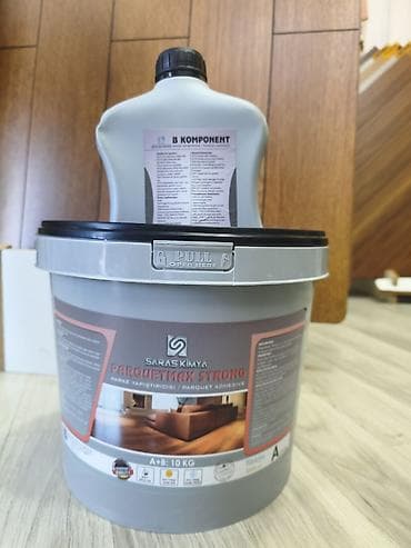 Saras Kimya PARQUETMAX STRONG – parket üçün yapışdırıcı (A+B, 10 kq)