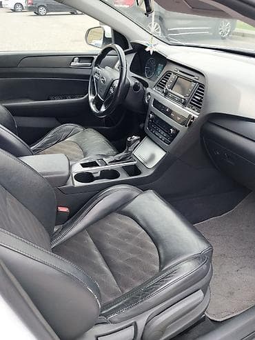 265 75 16: Hyundai Sonata Sport – ağ rəngli, zərif və komfortlu sedan.masnin 2015 — 8