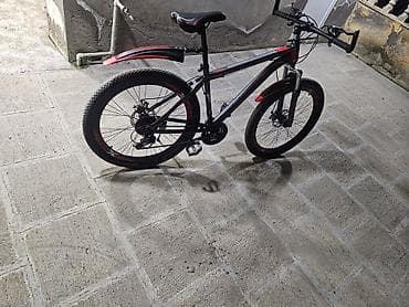 alman velosiped: Dağ velosipedi – 26” təkərli, amortizatorlu, disk əyləcli - Çərçivə — 2