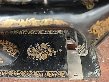 gitara satisi: Məhsul: Mexaniki tikiş maşını (sovet istehsalı, metal gövdə) Təsvir — 4