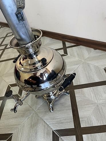 mis samovar: İşlənmiş Od Samovar, 3 l, Ödənişli çatdırılma, Ünvandan götürmə — 6