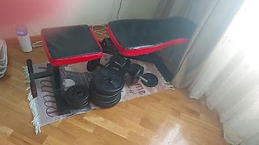 İdman və hobbi: Lejanka pres ucun + 2 eded gir ( cemi 40 kg)
Qarayevdedi — 2