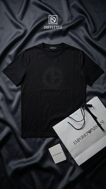 stringer alt geyimi: Emporio Armani kişi T‑şörtü - Model: Emporio Armani qısaqol, kruq — 3